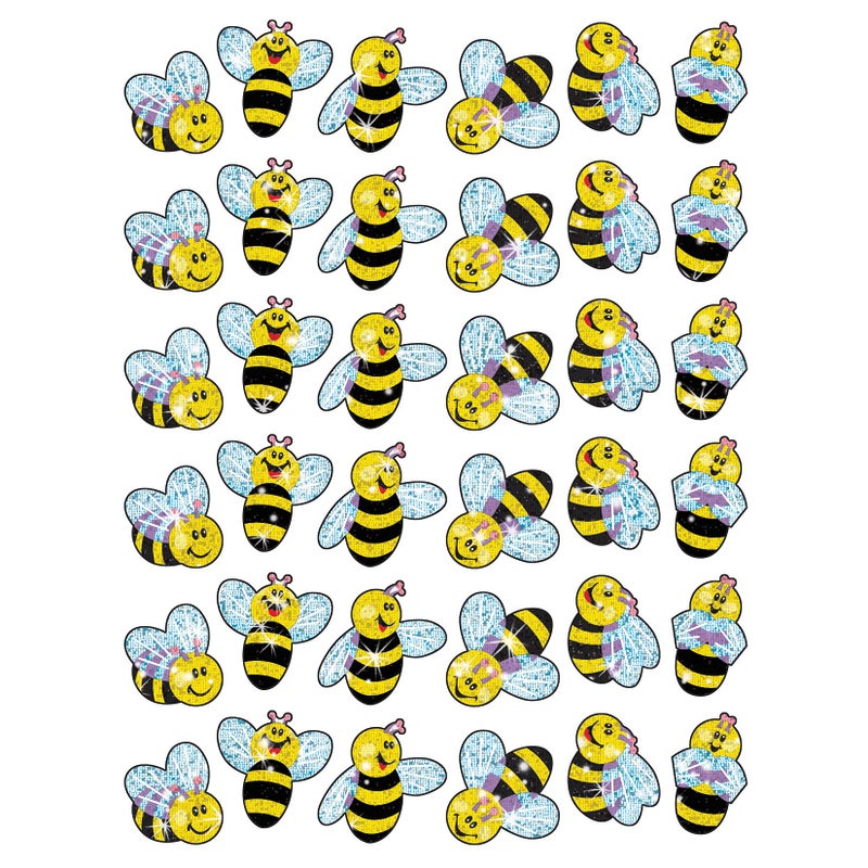 Trend Enterprises Trend, Inc. Buzzing Bumblebees Sparkle Stickers, 72 CT - Image 2